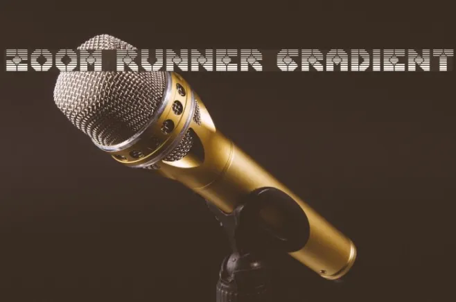 Zoom Runner Gradient Example 1