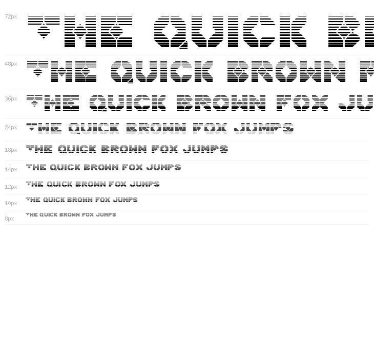 Zoom Runner Gradient Waterfall