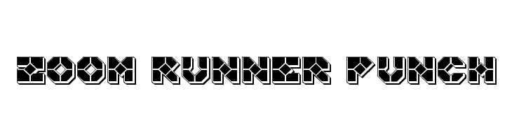 Zoom Runner Punch  baixar fontes gratis