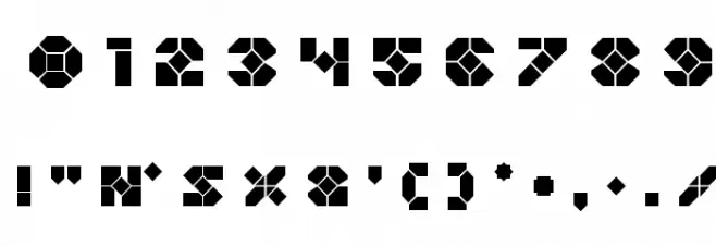 Zoom Runner Title Font OTHER CHARS