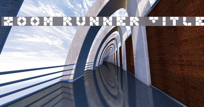 Zoom Runner Title Example 1