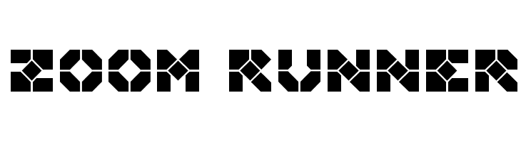 Zoom Runner  Free Fonts Download