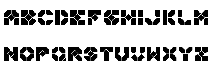 Zoom Runner Font LOWERCASE