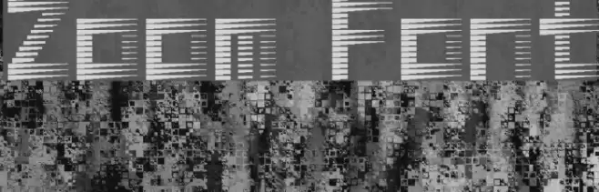 Zoom Font examples