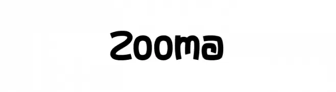 Zooma  免费字体下载