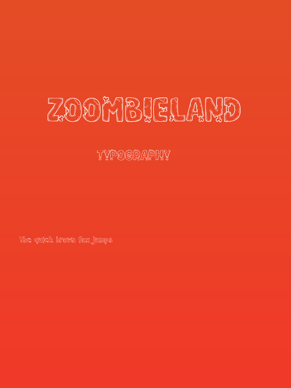 Zoombieland Poster
