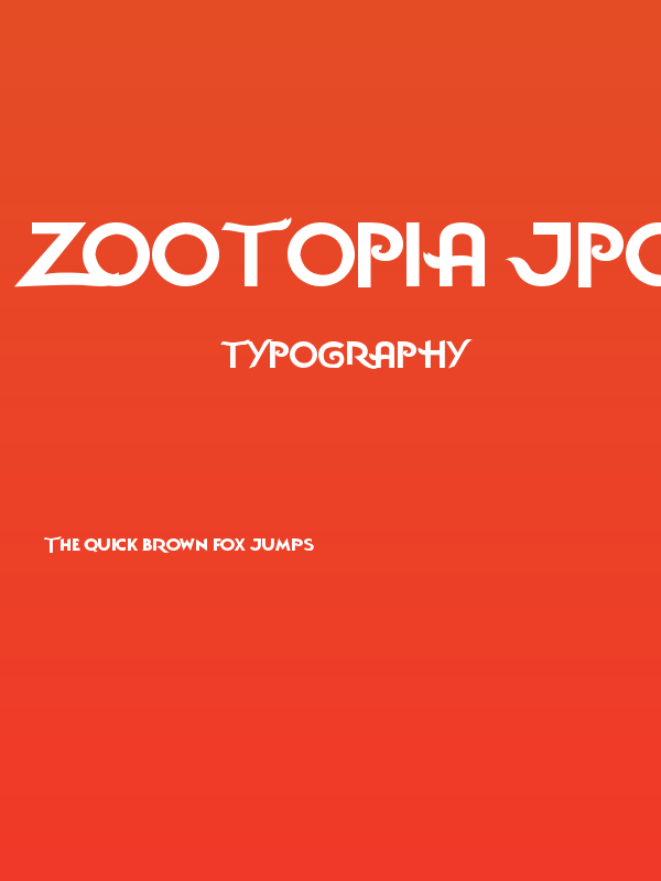 Zootopia JPosters.com.ar Poster