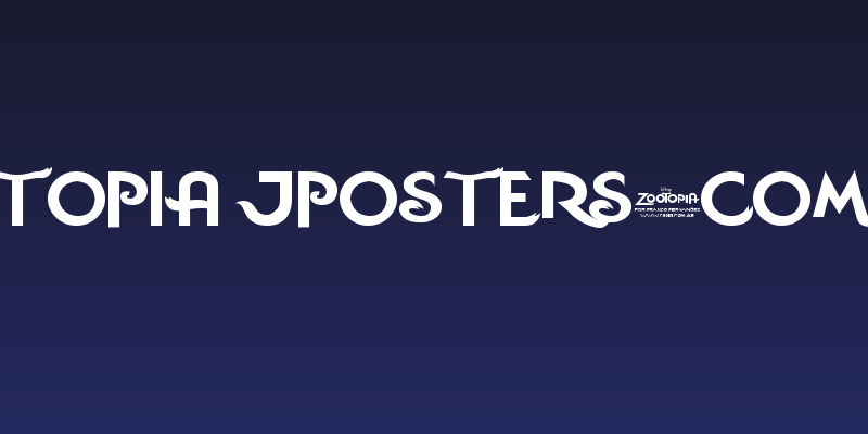 Zootopia JPosters.com.ar Social Header