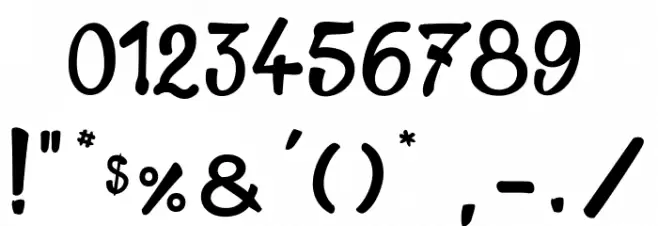 Zorgho_PersonalUseOnly Font OTHER CHARS