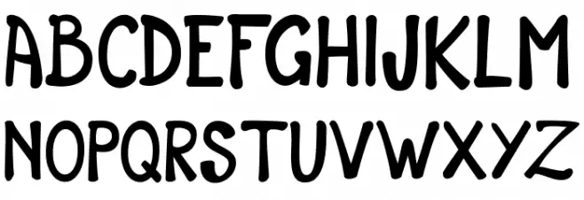 Zorgho_PersonalUseOnly Schriftart Groß
