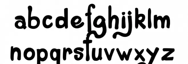 Zorgho_PersonalUseOnly Schriftart Kleinbuchstaben