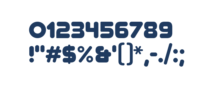 Zorque-Regular Other Characters