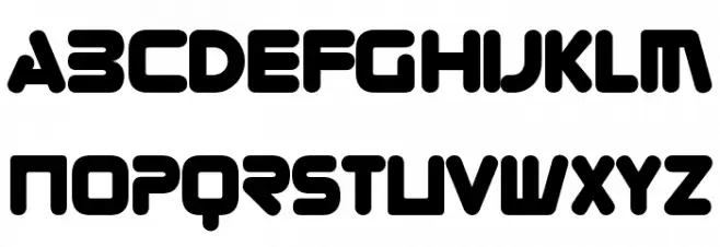 Zorque 字体 大写