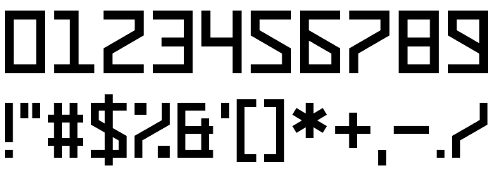 Zosilla Font OTHER CHARS