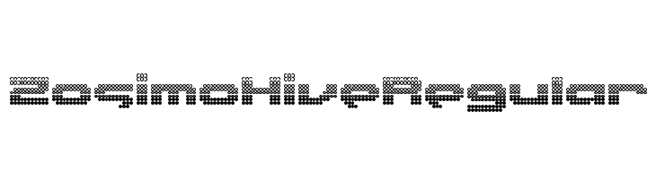 Zosimo Hive Regular  नि: शुल्क फ़ॉन्ट्स डाउनलोड