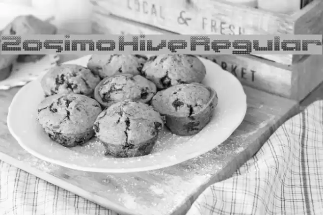 Zosimo Hive Regular Font examples