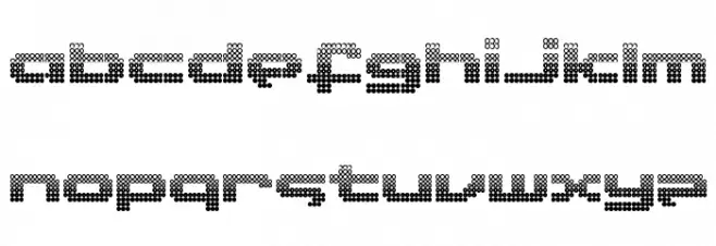 Zosimo Hive Regular خط أحرف صغيرة