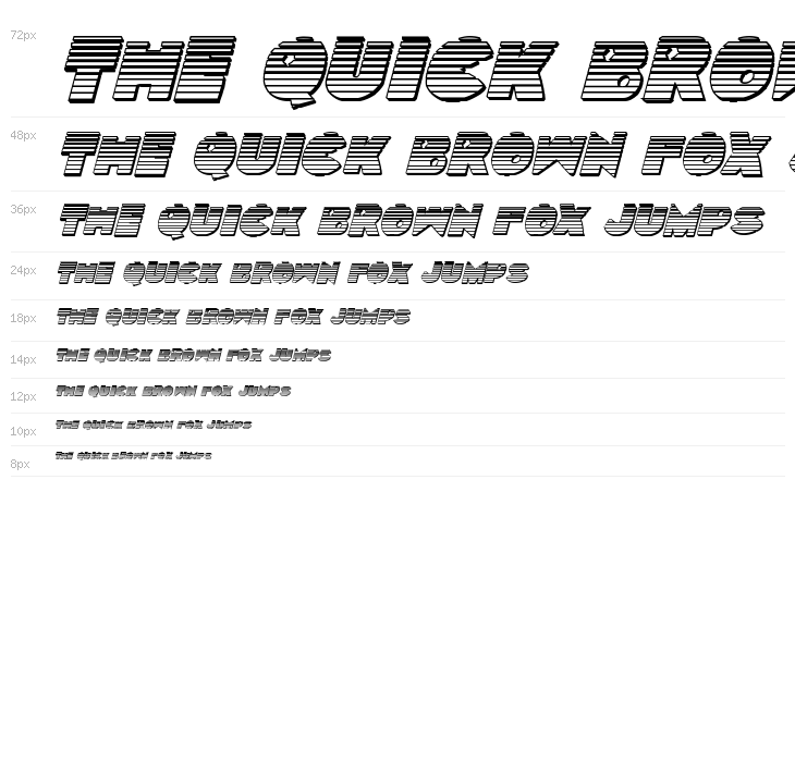 Zounderkite Chrome Italic Waterfall