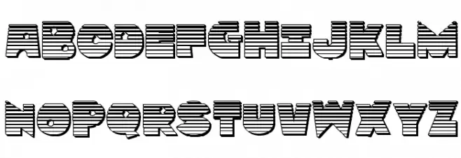 Zounderkite Chrome 字体 大写