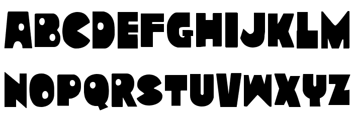 Zounderkite Condensed Font LOWERCASE
