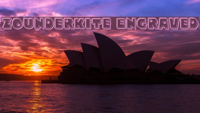 Zounderkite Engraved Example 2