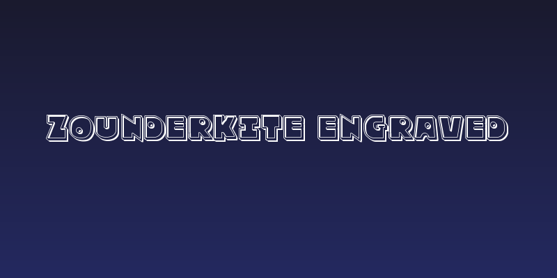 Zounderkite Engraved Social Header