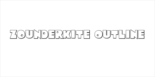 Zounderkite Outline Logo