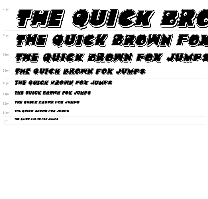 Zounderkite Punch Italic Waterfall