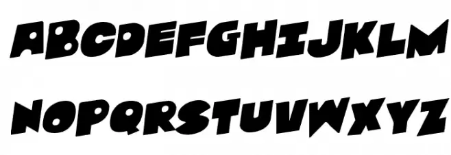Zounderkite Rotalic Schriftart Groß