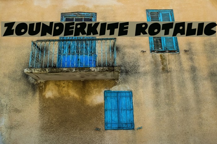 Zounderkite Rotalic Example 2