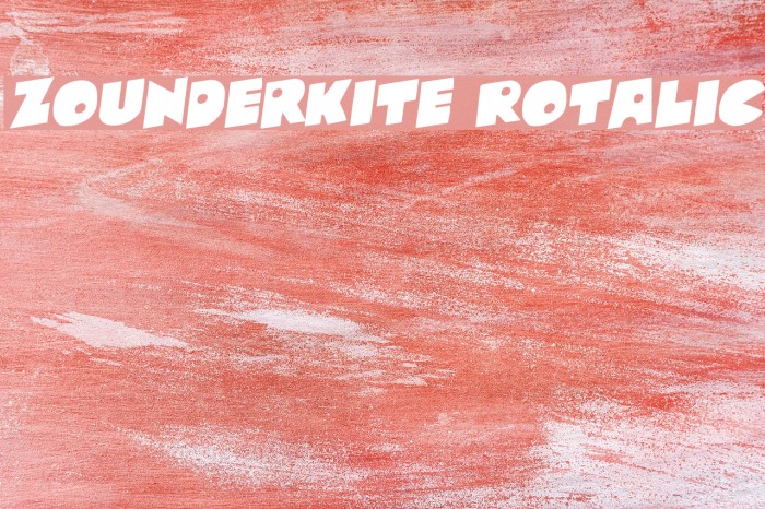 Zounderkite Rotalic Example 3
