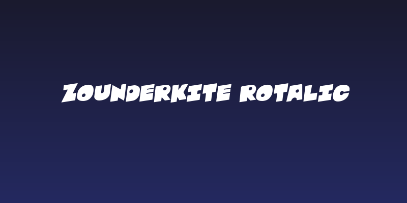 Zounderkite Rotalic Social Header
