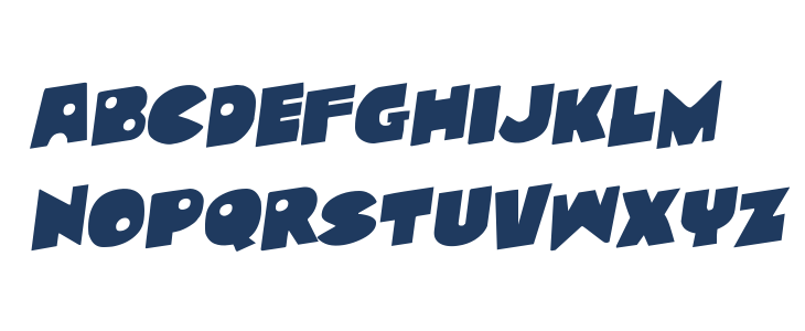 Zounderkite Rotalic Lowercase