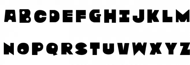 Zounderkite Title Schriftart Groß