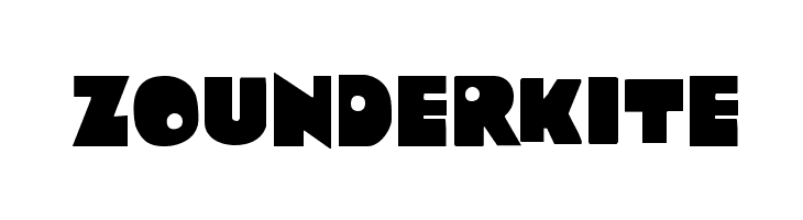 Zounderkite  baixar fontes gratis