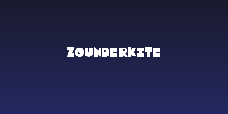 Zounderkite Social Header