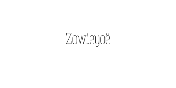 Zowieyoë Logo