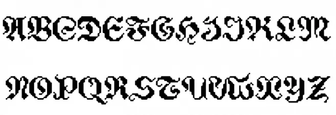 zoftfrakt eYe/FS Regular Schriftart Groß