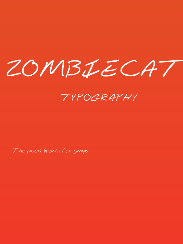 zombieCat Poster