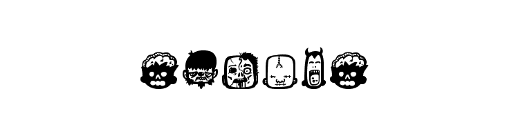 zombiz  フリーフォントのダウンロード