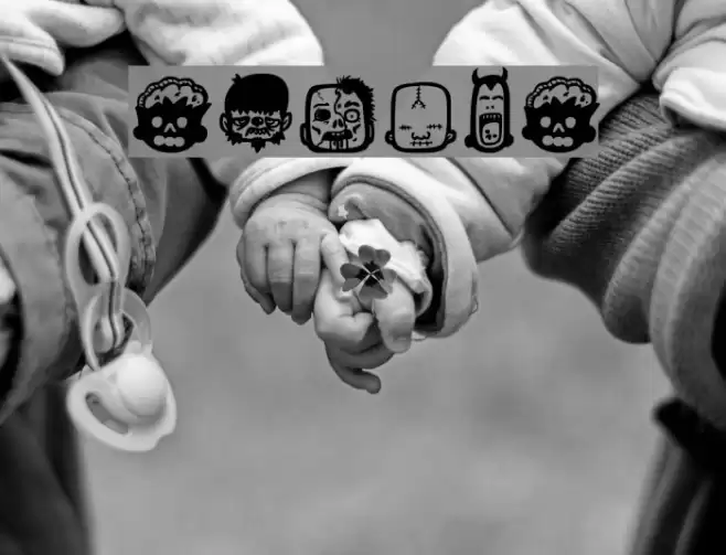 zombiz Font examples