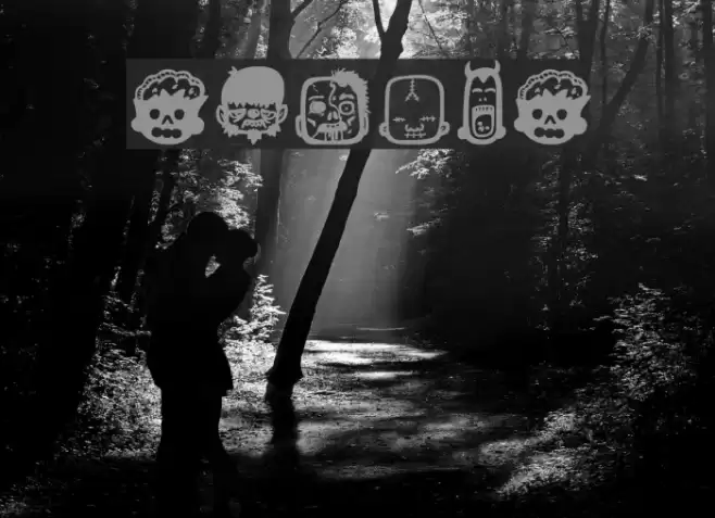 zombiz Font examples