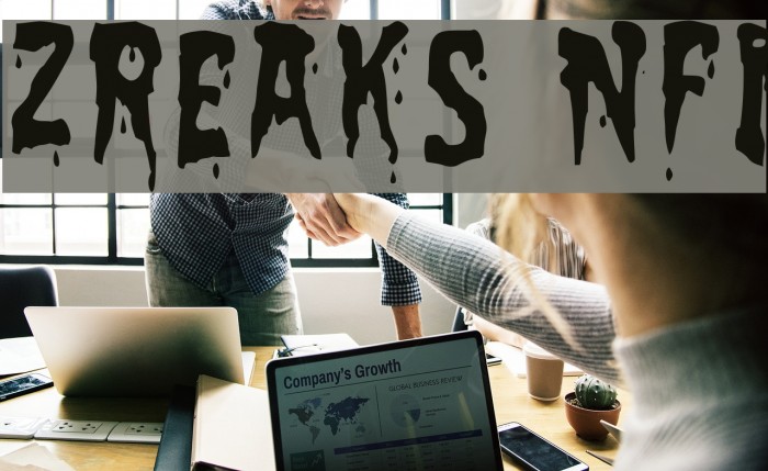 Zreaks NFI Font examples
