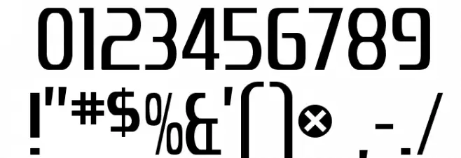 Zrnic-Regular Font Alte caractere