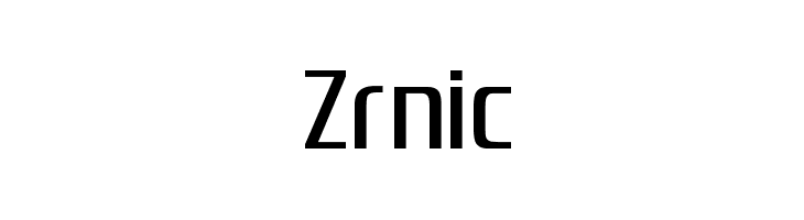 Zrnic  Descarca Fonturi Gratis