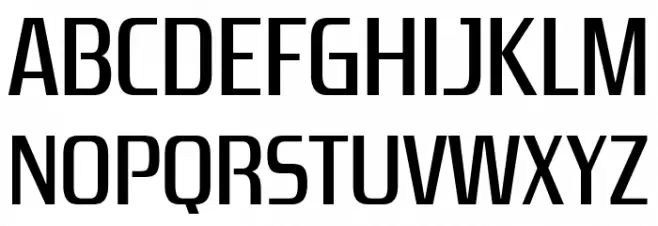 ZrnicRg-Regular Polices MAJUSCULES