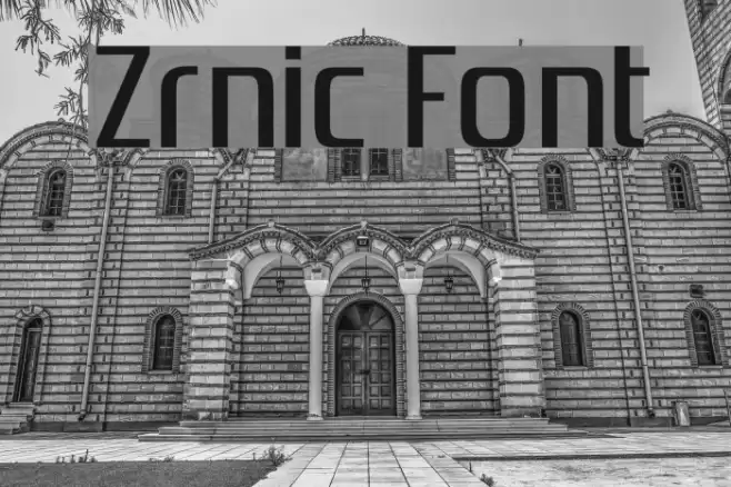 Zrnic Шрифта examples