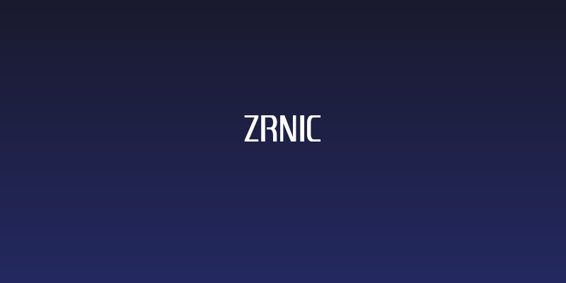 Zrnic Social Header