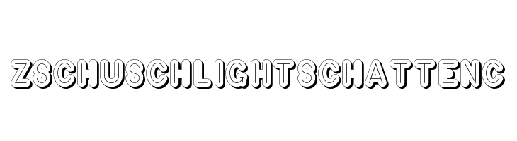 ZschuschLightSchattenC  Fuentes Gratis Descargar