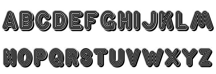 ZschuschLightSchatten Шрифта строчной